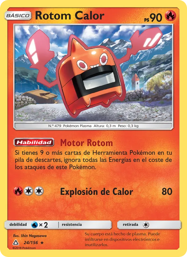 Rotom Calor Ultraprisma 24/156