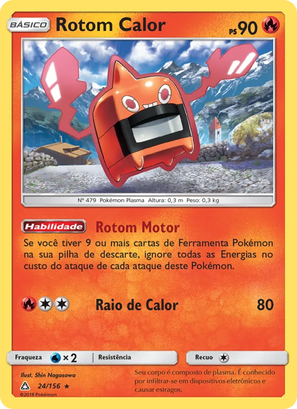 Rotom Calor Ultra Prisma 24/156