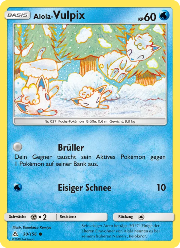 Alola Vulpix Ultra-Prisma 30/156