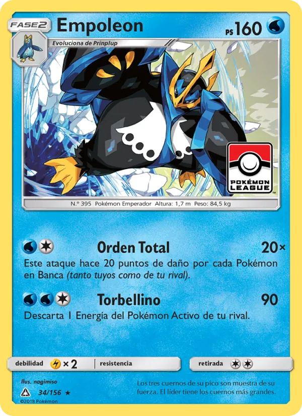 Empoleon Ultraprisma 34/156
