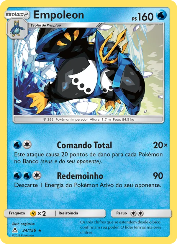 Empoleon Ultra Prisma 34/156