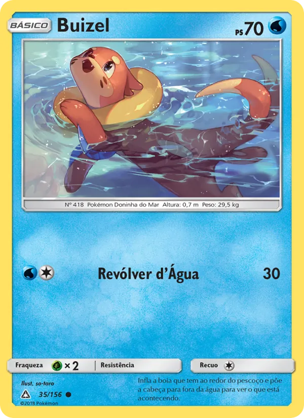Buizel Ultra Prisma 35/156