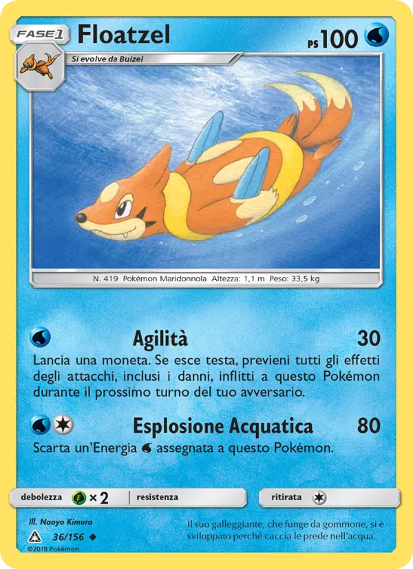 Floatzel Ultraprisma 36/156