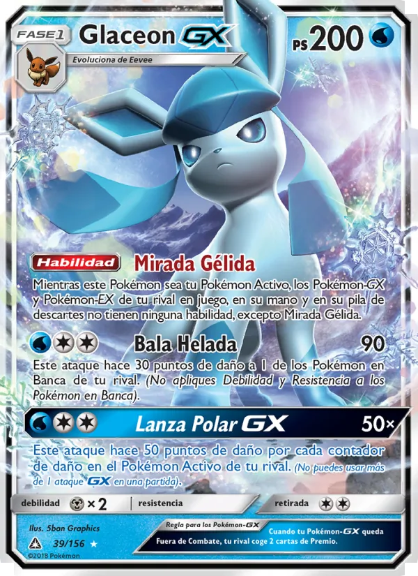 Glaceon GX Ultraprisma 39/156