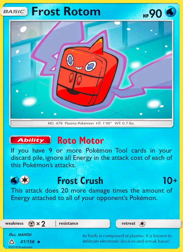 Frost Rotom Ultra Prism 41/156