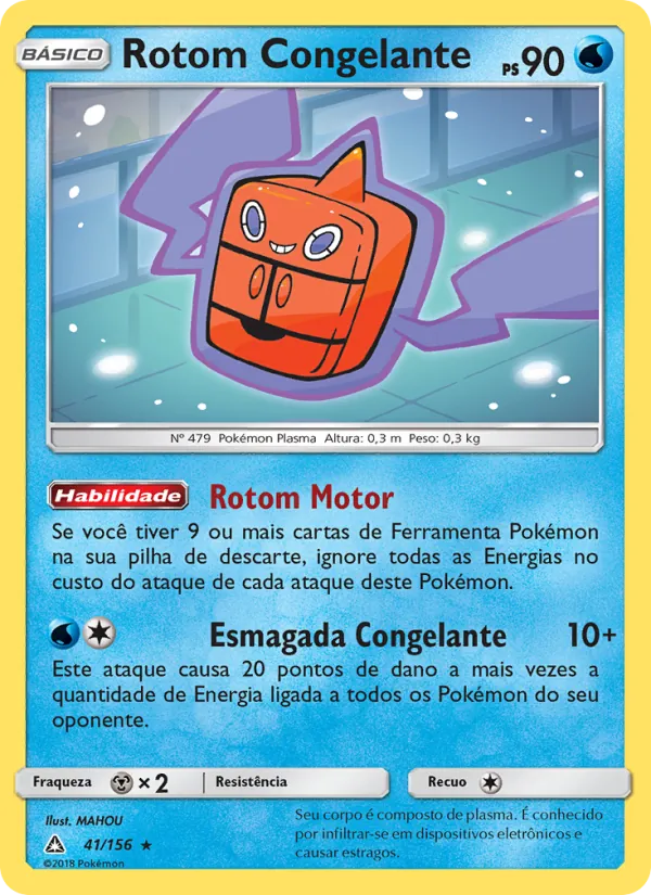 Rotom Congelante Ultra Prisma 41/156