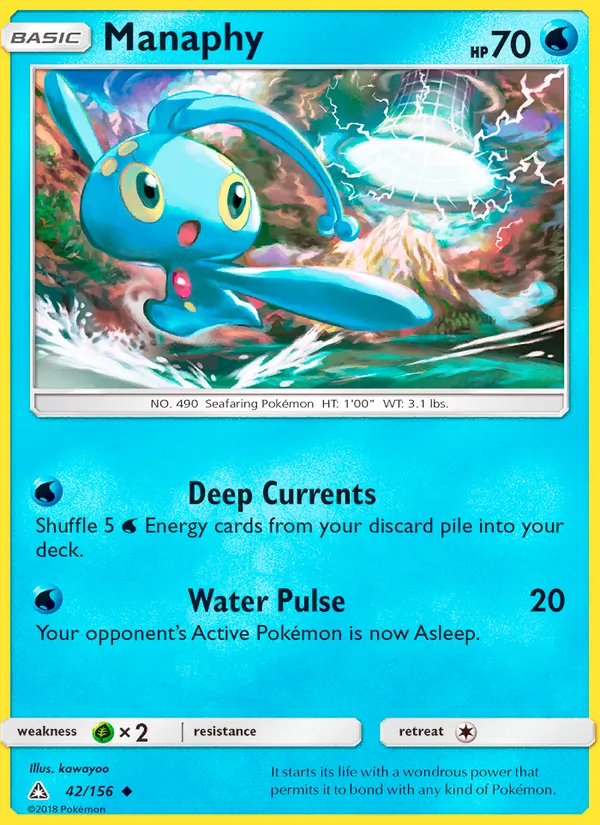 Manaphy Ultra Prism 42/156