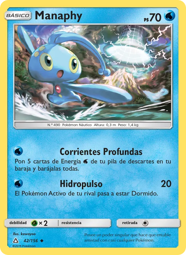 Manaphy Ultraprisma 42/156