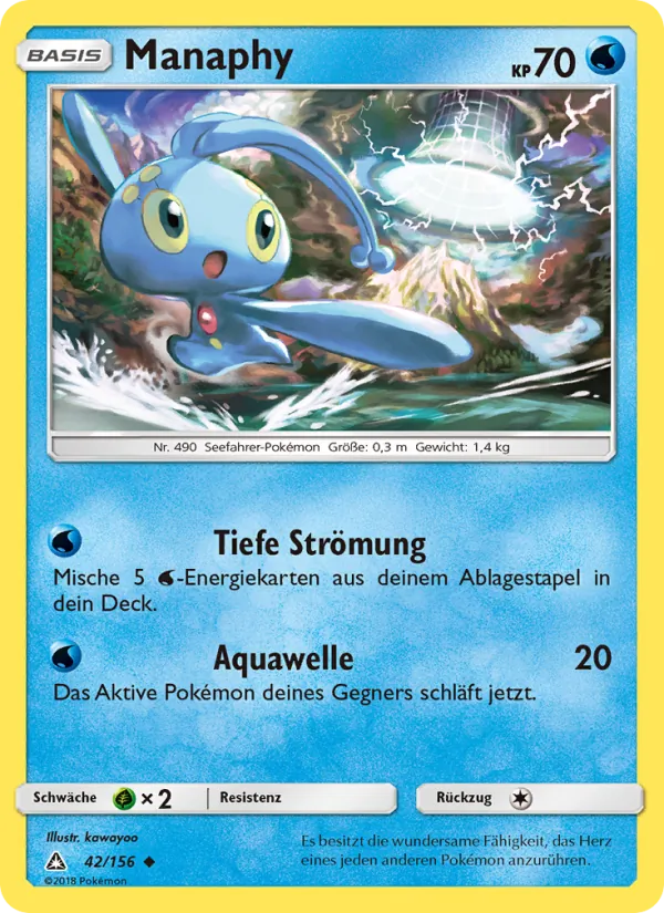 Manaphy Ultra-Prisma 42/156