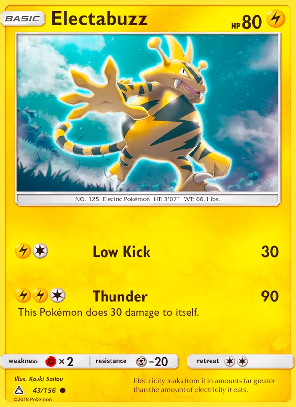 Electabuzz Ultra Prism 43/156