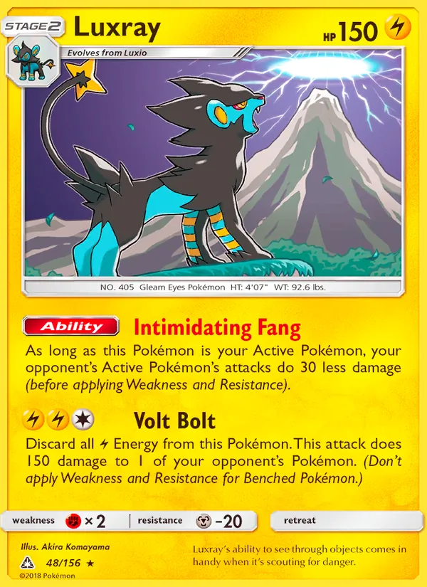 Luxray Ultra Prism 48/156