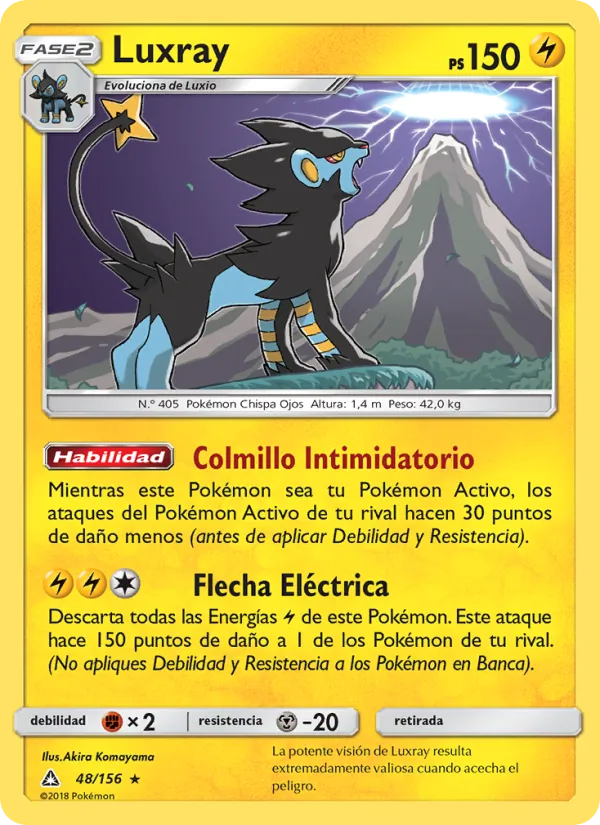 Luxray Ultraprisma 48/156