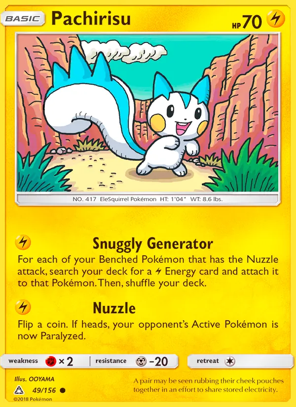 Pachirisu Ultra Prism 49/156