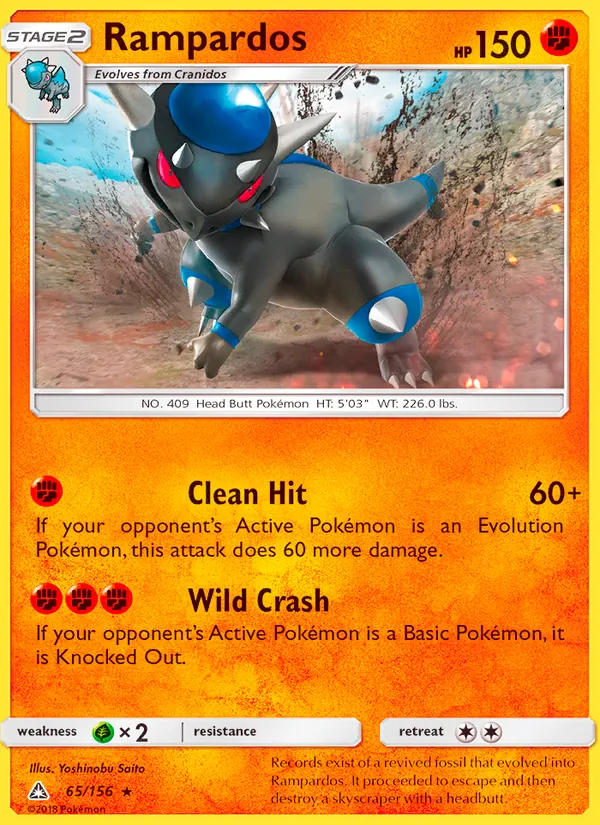 Rampardos Ultra Prism 65/156