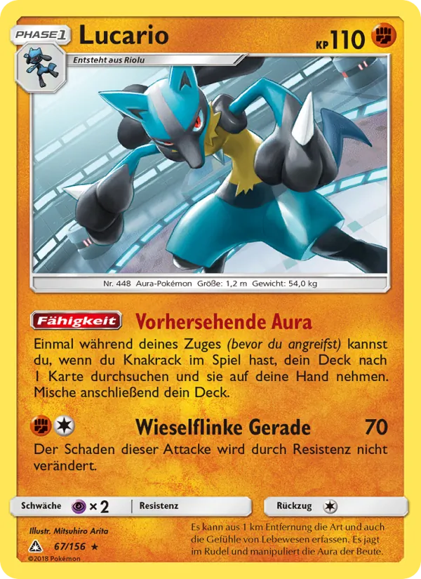 Lucario Ultra-Prisma 67/156