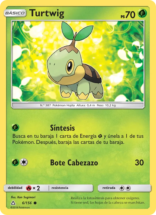 Turtwig Ultraprisma 6/156