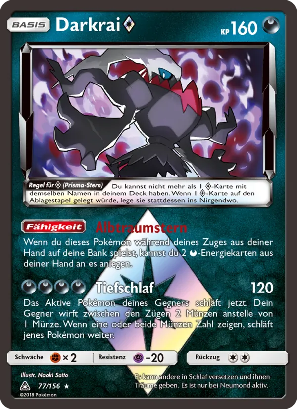 Darkrai ◇ Ultra-Prisma 77/156