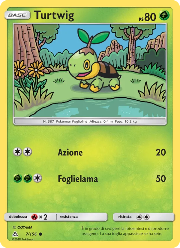 Turtwig Ultraprisma 7/156