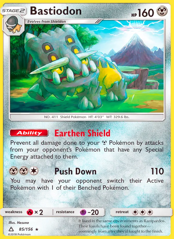 Bastiodon Ultra Prism 85/156