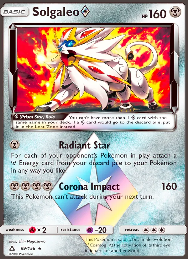 Solgaleo ◇ Ultra Prism 89/156