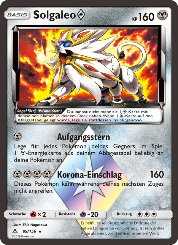 Solgaleo ◇ Ultra-Prisma 89/156