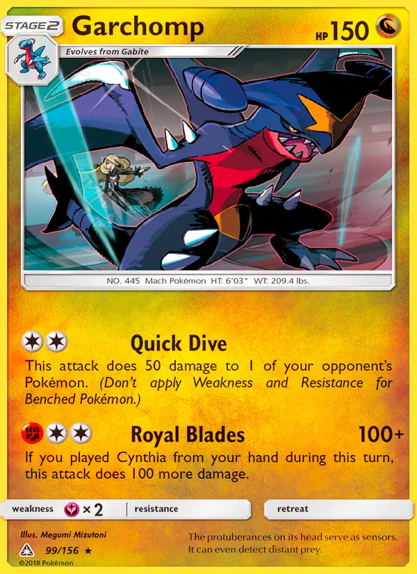 Garchomp Ultra Prism 99/156