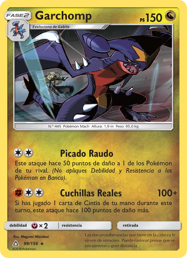 Garchomp Ultraprisma 99/156