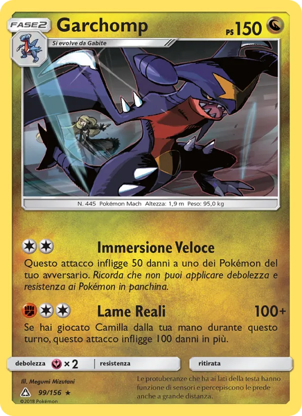 Garchomp Ultraprisma 99/156