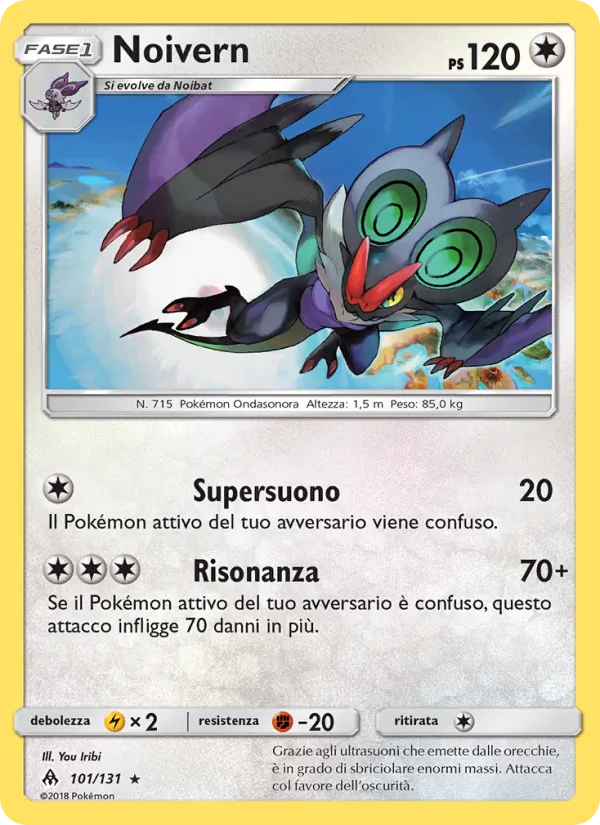 Noivern Apocalisse Di Luce 101/131