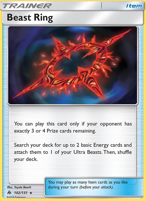 Beast Ring Forbidden Light 102/131