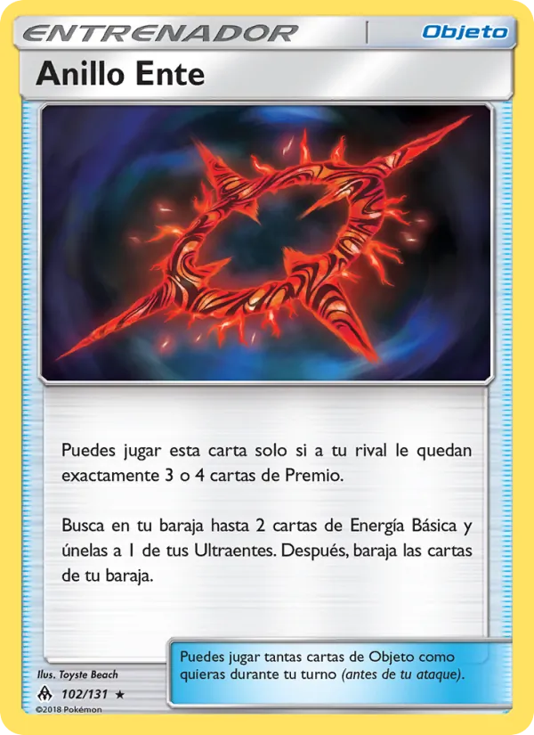 Anillo Ente Luz Prohibida 102/131