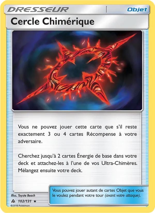 Cercle Chimérique Lumière Interdite 102/131