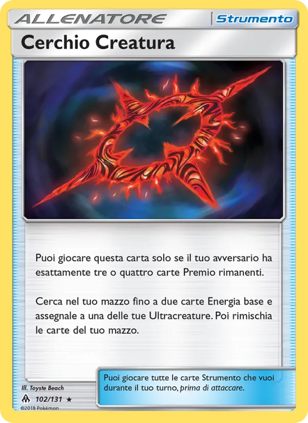 Cerchio Creatura Apocalisse Di Luce 102/131