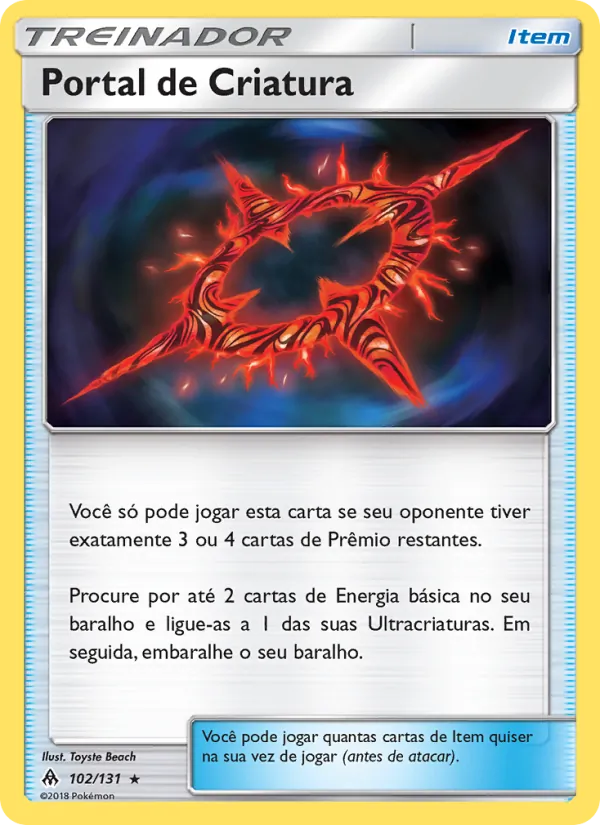 Portal de Criatura Luz Proibida 102/131