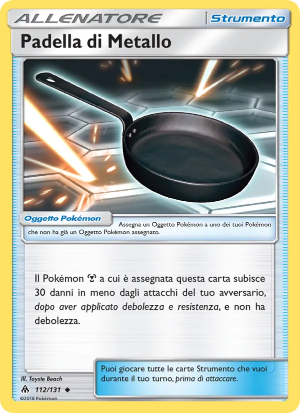 Padella di Metallo Apocalisse Di Luce 112/131