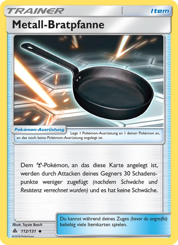 Metall-Bratpfanne Grauen Der Lichtfinsternis 112/131