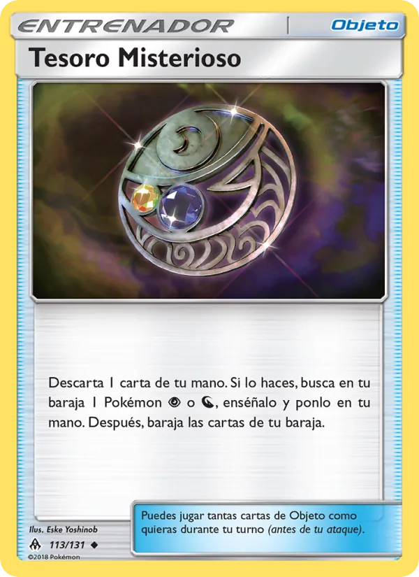 Tesoro Misterioso Luz Prohibida 113/131
