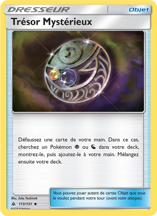 Trésor Mystérieux Lumière Interdite 113/131