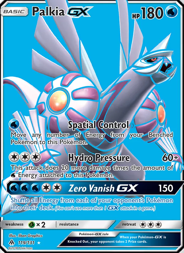 Palkia GX Forbidden Light 119/131