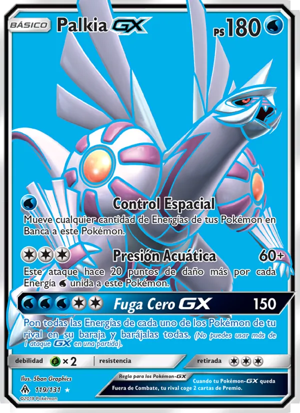 Palkia GX Luz Prohibida 119/131