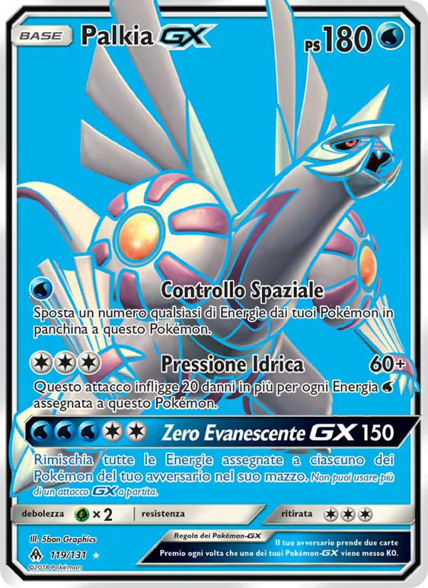 Palkia GX Apocalisse Di Luce 119/131