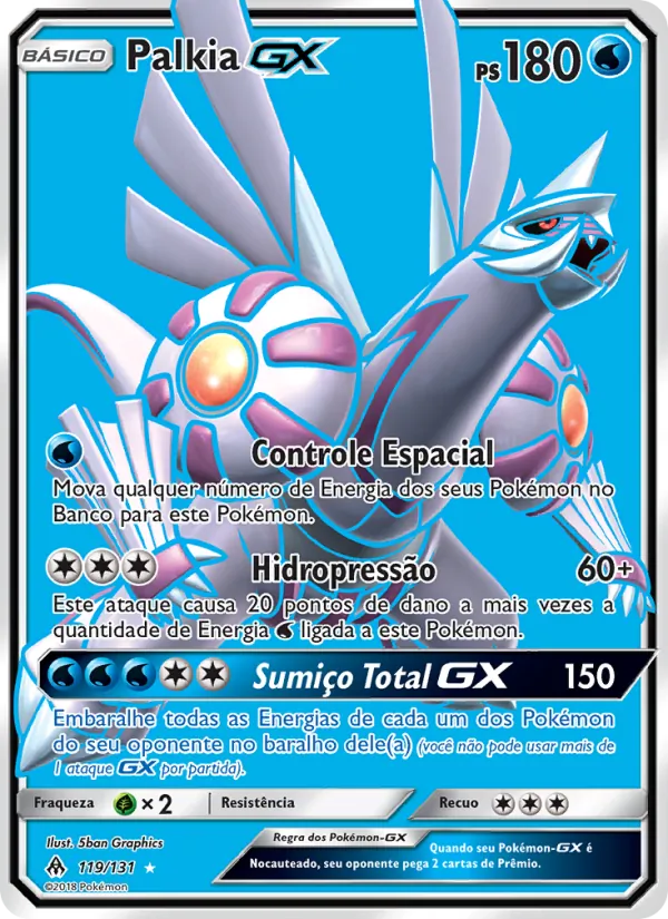 Palkia GX Luz Proibida 119/131