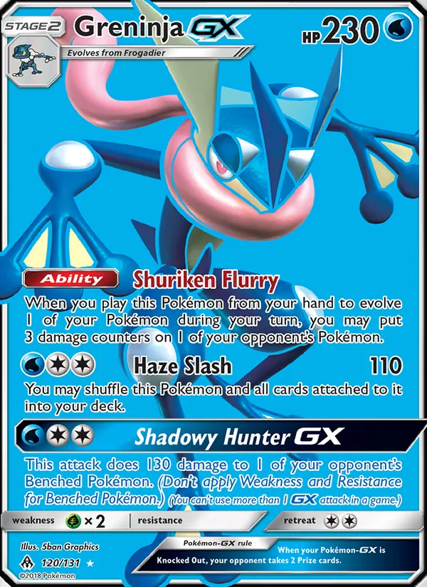 Greninja GX Forbidden Light 120/131
