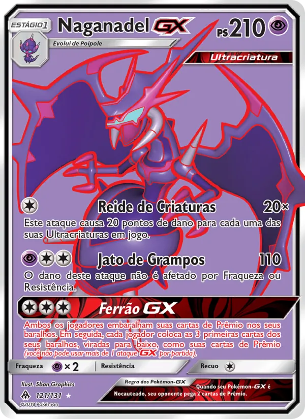 Naganadel GX Luz Proibida 121/131
