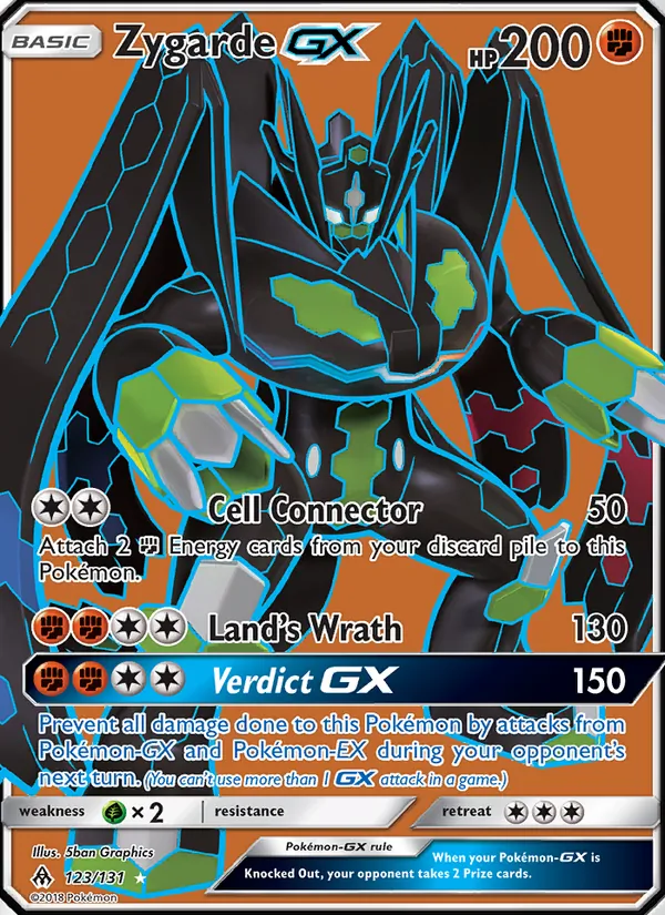 Zygarde GX Forbidden Light 123/131