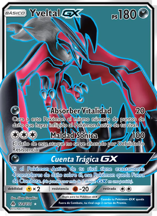 Yveltal GX Luz Prohibida 124/131