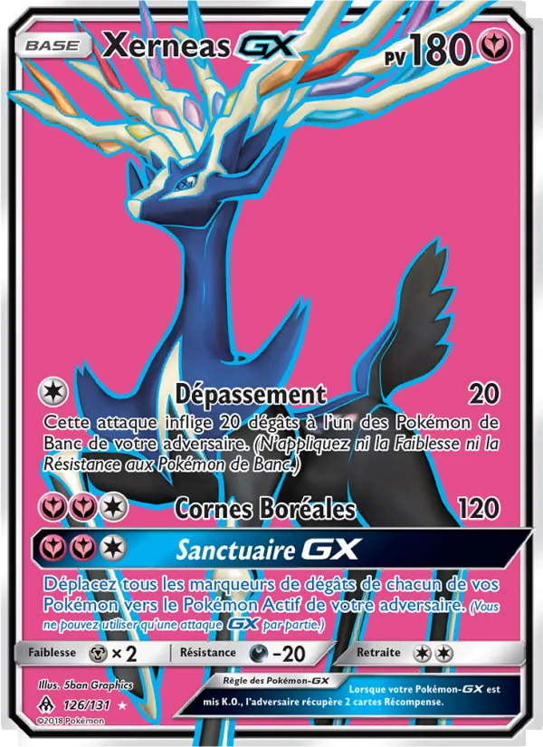 Xerneas GX Lumière Interdite 126/131