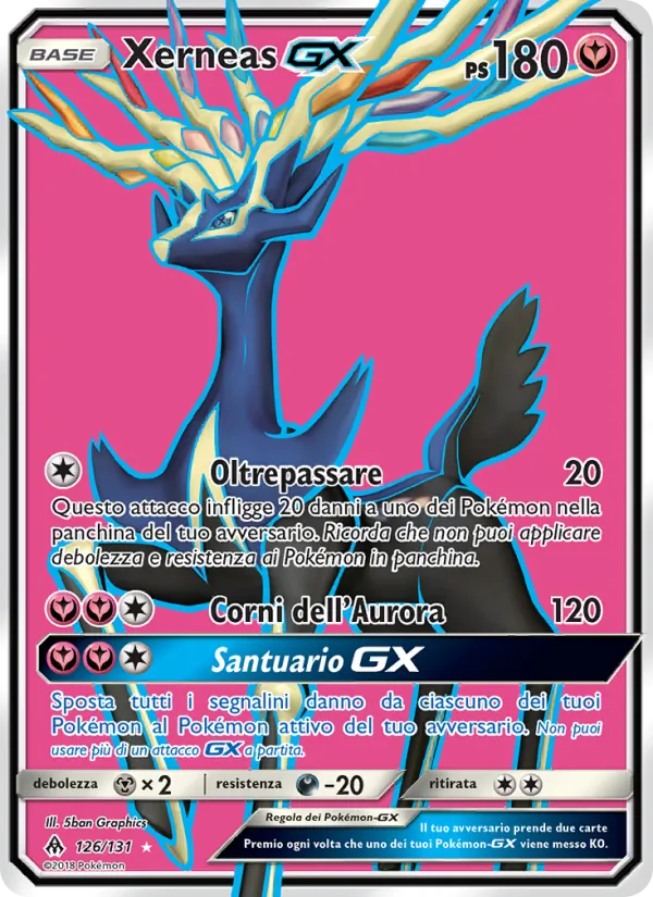 Xerneas GX Apocalisse Di Luce 126/131