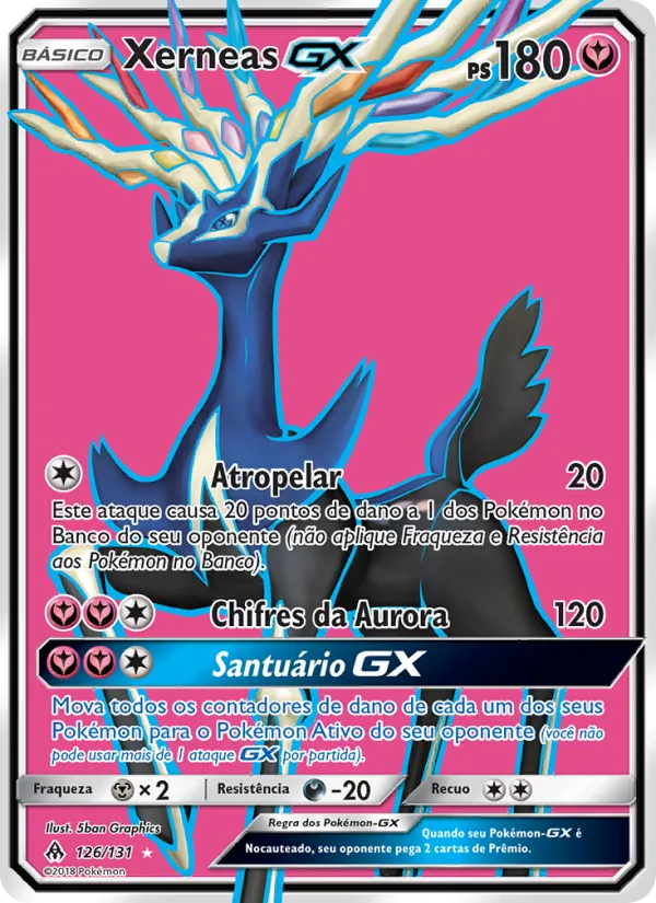 Xerneas GX Luz Proibida 126/131