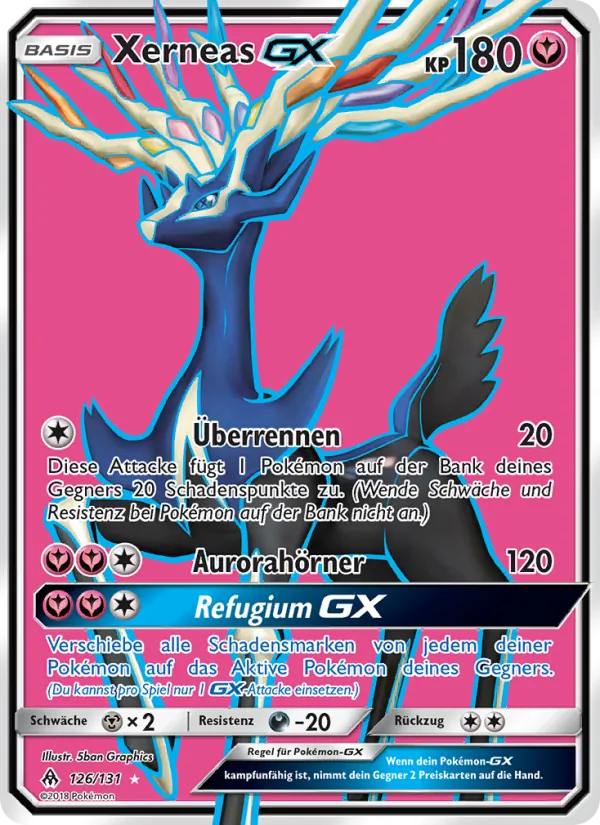 Xerneas GX Grauen Der Lichtfinsternis 126/131